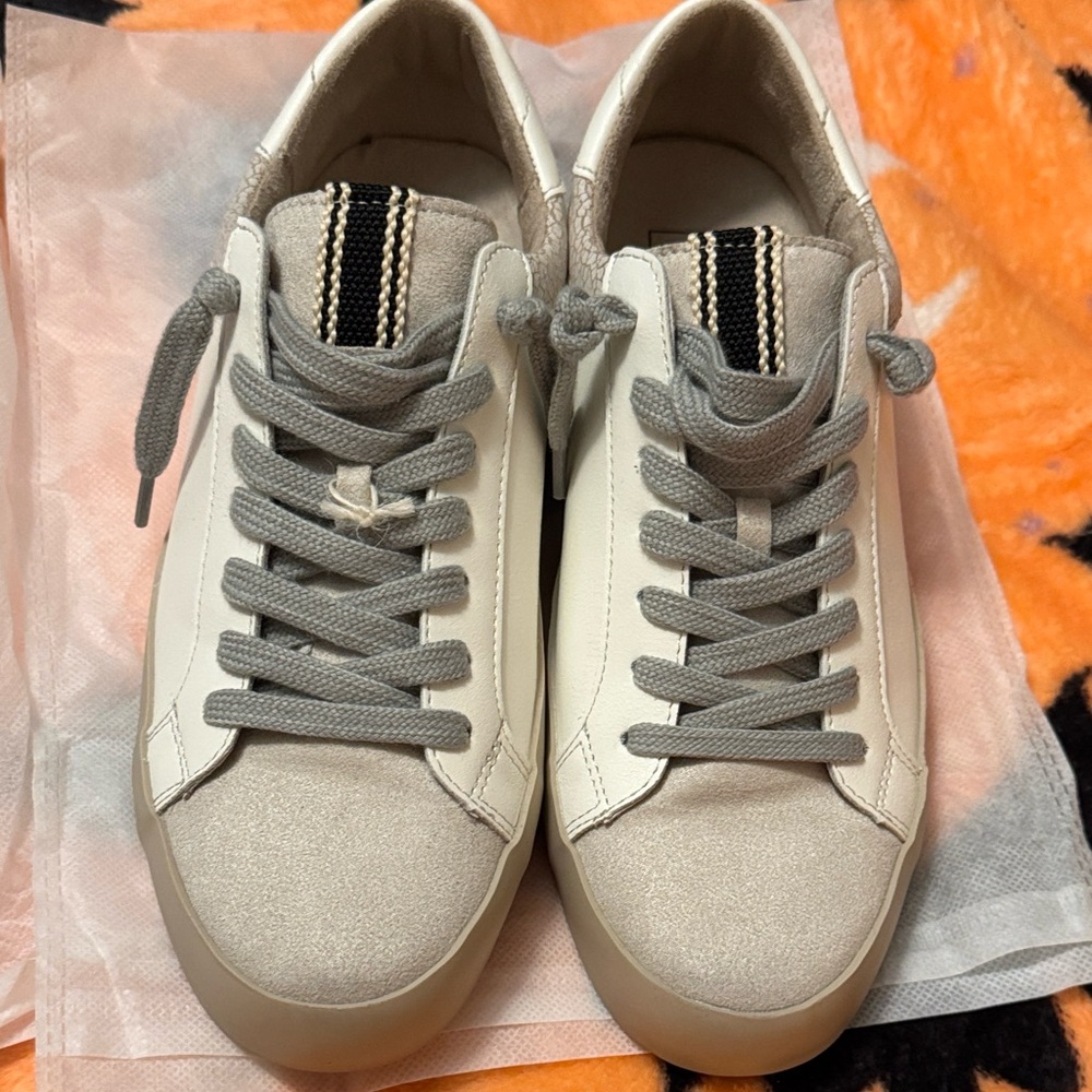 Rebel White ShuShop Women's Sneakers brand new no tag or box but has dust bag
